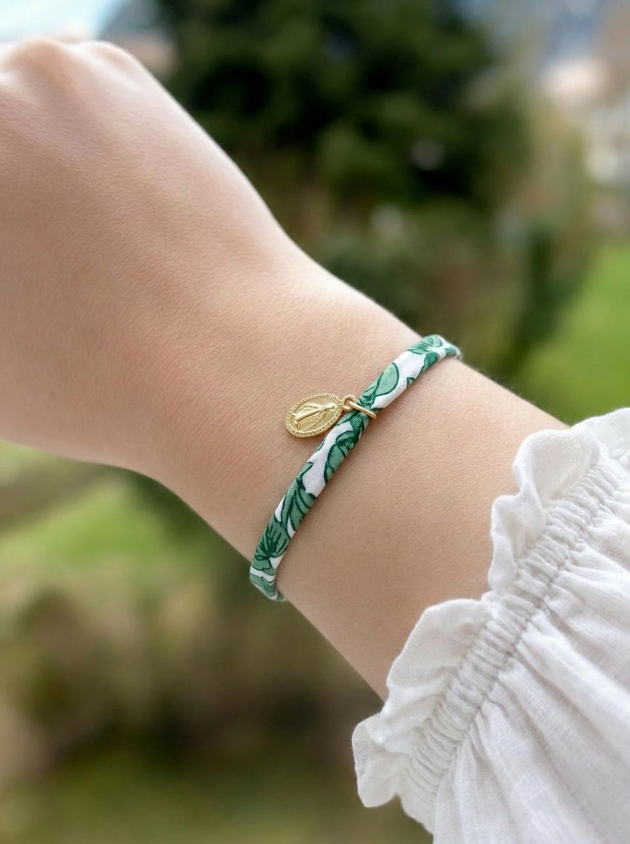 Bracelet Liberty Médaille Miraculeuse – Ajustable